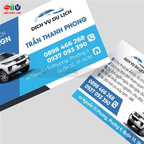 3 công dụng của card visit xe dịch vụ - Các nhà xe nên biết!