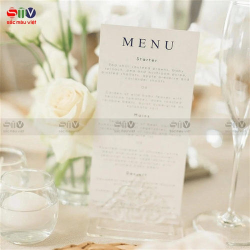 3 kiểu menu tiệc cưới phổ biến nhất