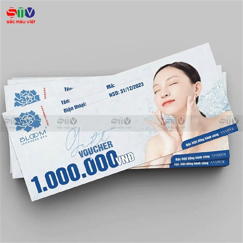 4 Lý do tại sao nên in voucher spa