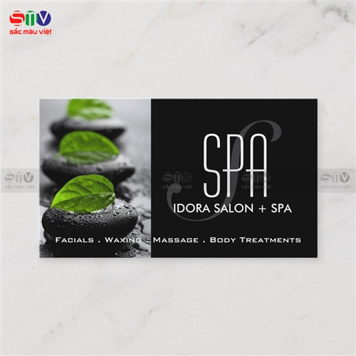 In card visit spa thả ga - không lo về giá, cập nhật báo giá mới nhất!