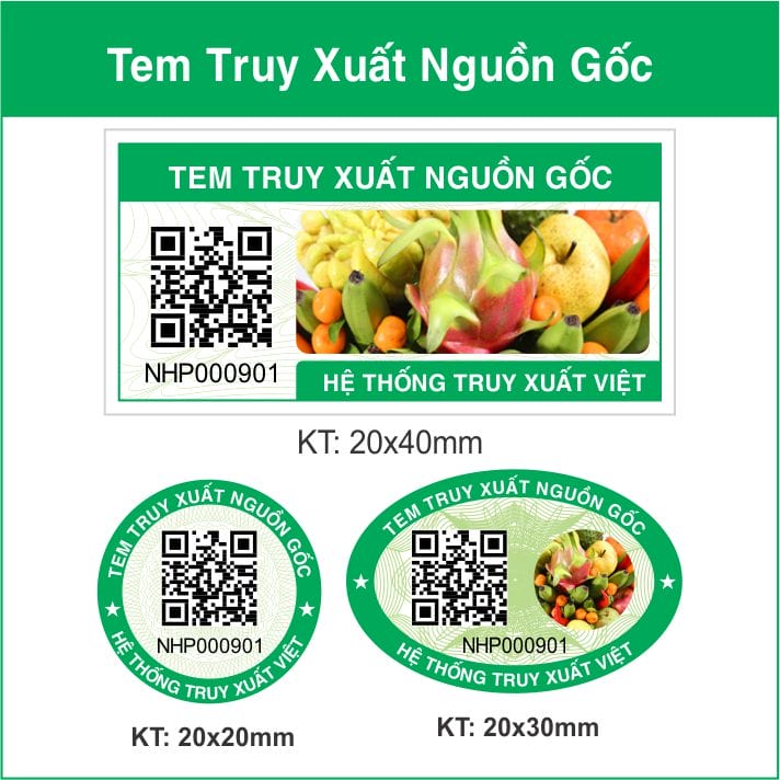 Tem truy xuất nguồn gốc là gì? Cách đăng ký tem truy xuất nguồn gốc