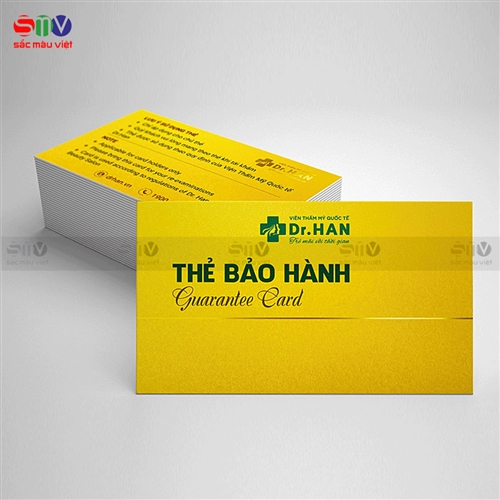 Ưu nhược điểm chi tiết khi in phiếu bảo hành giấy