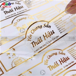 4 Ưu điểm vượt trội của tem decal nhựa trong suốt