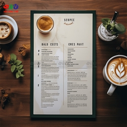 6 kiểu in menu được ưa dùng nhất hiện nay