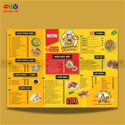 Báo giá in menu nhà hàng rẻ nhất Hà Nội