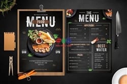 Dịch vụ in menu nhà hàng, quán ăn chất lượng số 1 Hà Nội