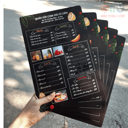 Nhận in menu giá rẻ tại Hà Nội - In menu thực đơn theo yêu cầu [số lượng ít - nhận trong ngày] 