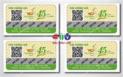 Dịch vụ in tem truy xuất nguồn gốc giá rẻ tại Hà Nội